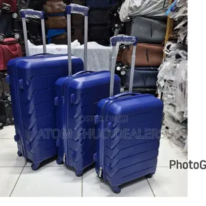 3in1 Unbreakable Luxurious Rubber Suitcase