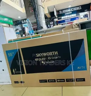 Skyworth 55 Inches Qled Frameless Television With Youtube