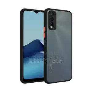 Frosted Smoke Case for Vivo Y20 Back Cover