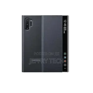 Samsung Clear View Case for Galaxy Note 10 |10 Plus – Black