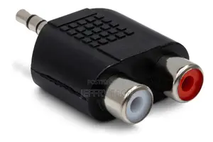 Adapter Dual RCA to 3.5 Mm TRS
