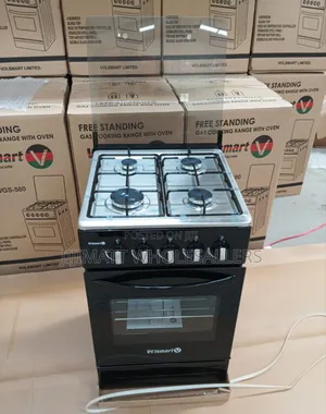 Volsmart 60*60 Full Gas JET Standing Cooker With Oven.