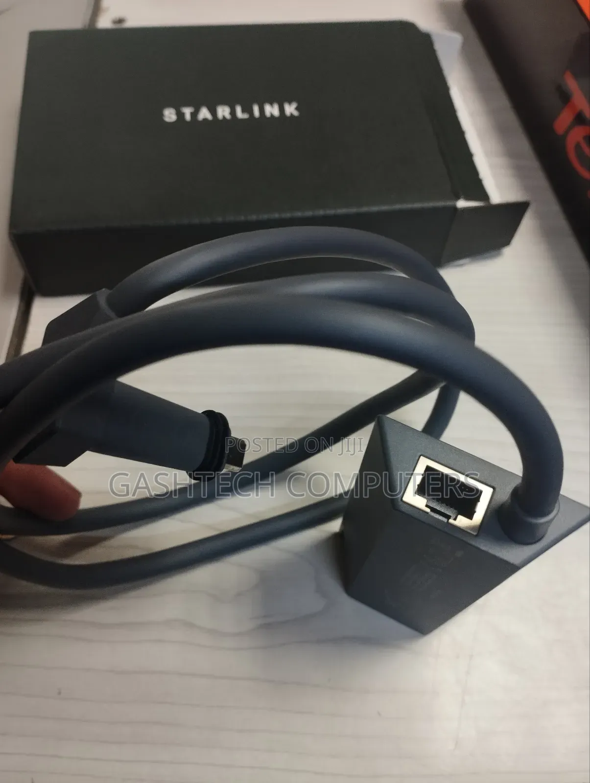 Starlink Ethernet Adapter for Wired External Network, Black