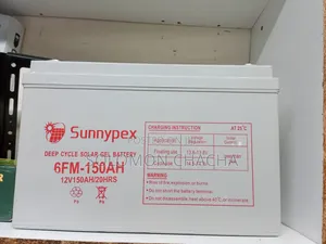 Best 150ah Sunnypex Deep Cycle Gel Solar Battery 12V