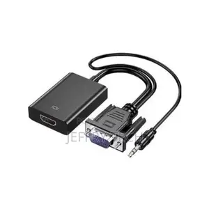 HDMI to VGA Adapter WITH 3.5mm Audio