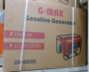Gmax 2.5kva Petrol Generator Keystart