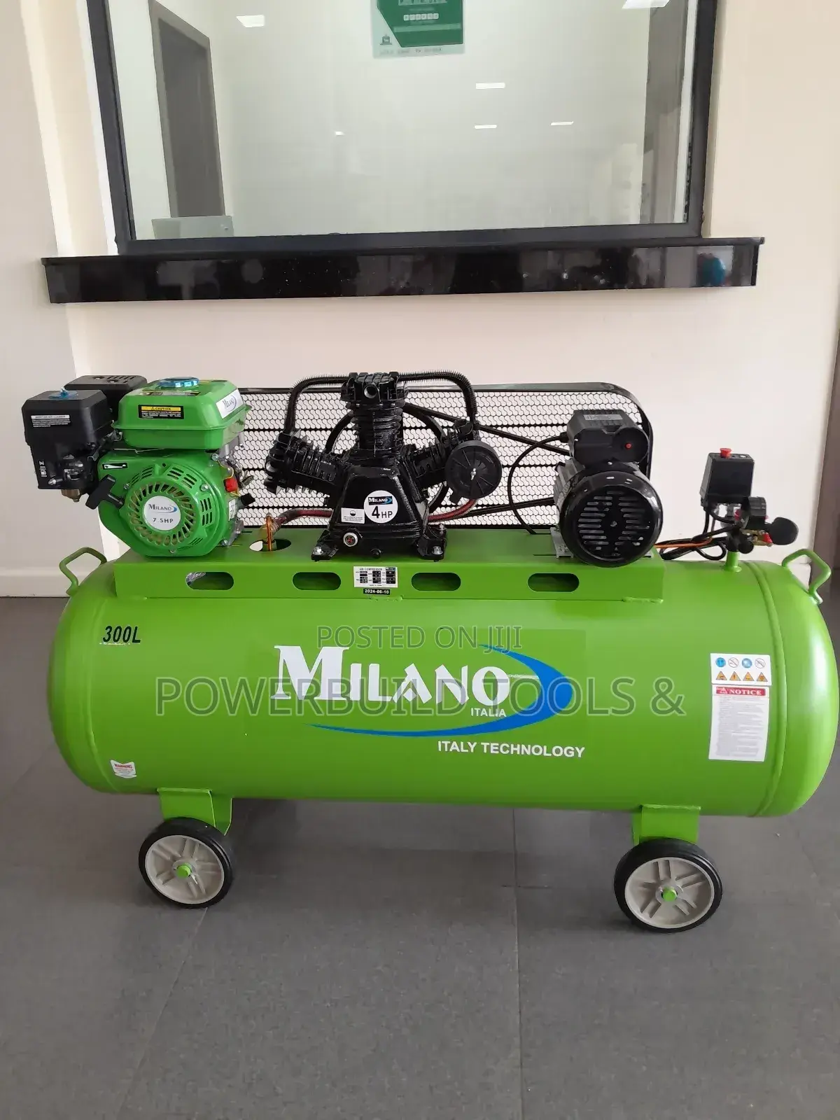 Milano 2 in 1 300L Compressor