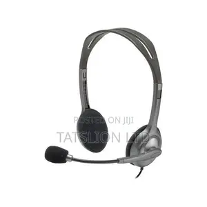 Logitech Stereo Headset H111 +Noise Cancelling Microphone