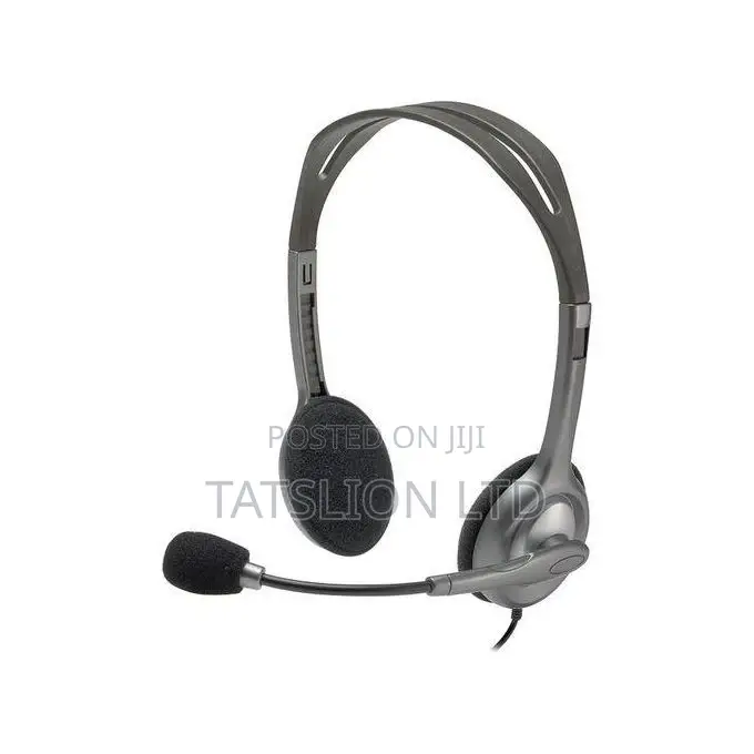 Logitech Stereo Headset H111 +Noise Cancelling Microphone