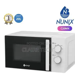 Nunix 20L Manual Electric Setting Microwave Oven C20MX
