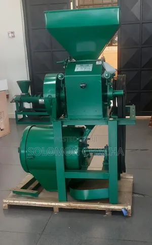 SMALL ROLLER MILL 5HP Maize Flour Roller Mill Precrusher