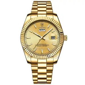 Binbond Gold Dial Male Luxury Watch^^ Luxury Binbond Watch