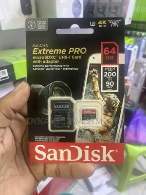Sandisk 64gb Extreme Pro Micro Sd Card for Drones and Camera