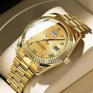 Binbond Gold Day and Date Chronometer Watch Binbond Watches