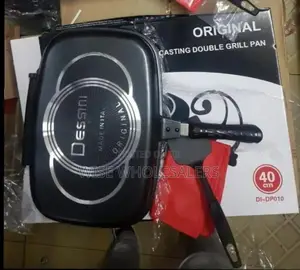 Dessini 40 Cm Double Sided Grill Non-stick Granite Pan* ""