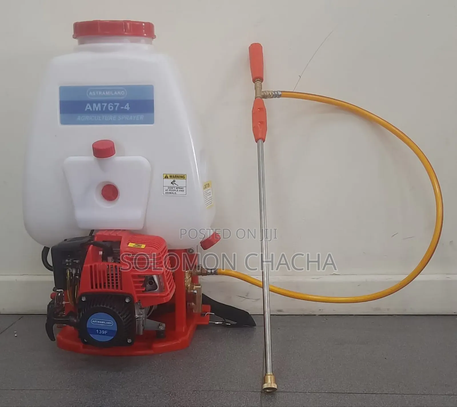 AM767-4 Astramilano Knapsack Engine Sprayer 4 Stroke