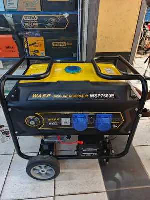 Wasp 6.5kw / 7.5kva Gasoline Generator Key Start With Wheels