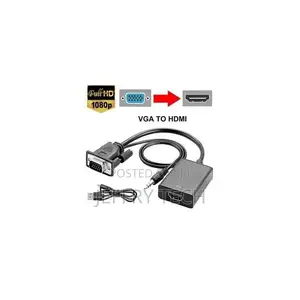 VGA to HDMI Adapter Converter With Audio