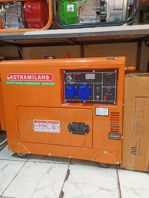 Industrial 8 Kw Astramilano Deisel Silent Generator 1 Phase