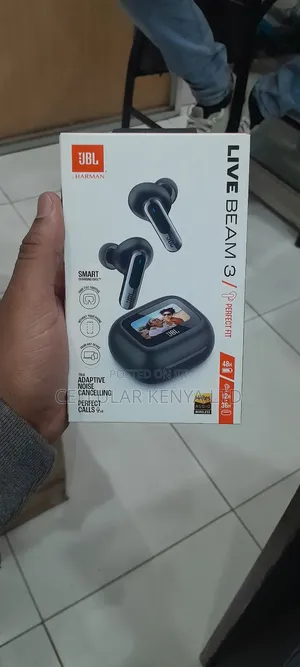 JBL Live Beam 3 Noise-Canceling True Wireless Earbuds