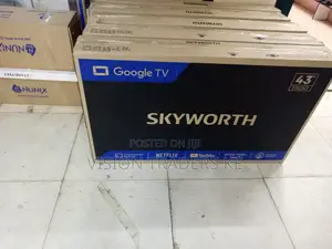 Skyworth 43" Smart Android Frameless With Bluetooth Tv