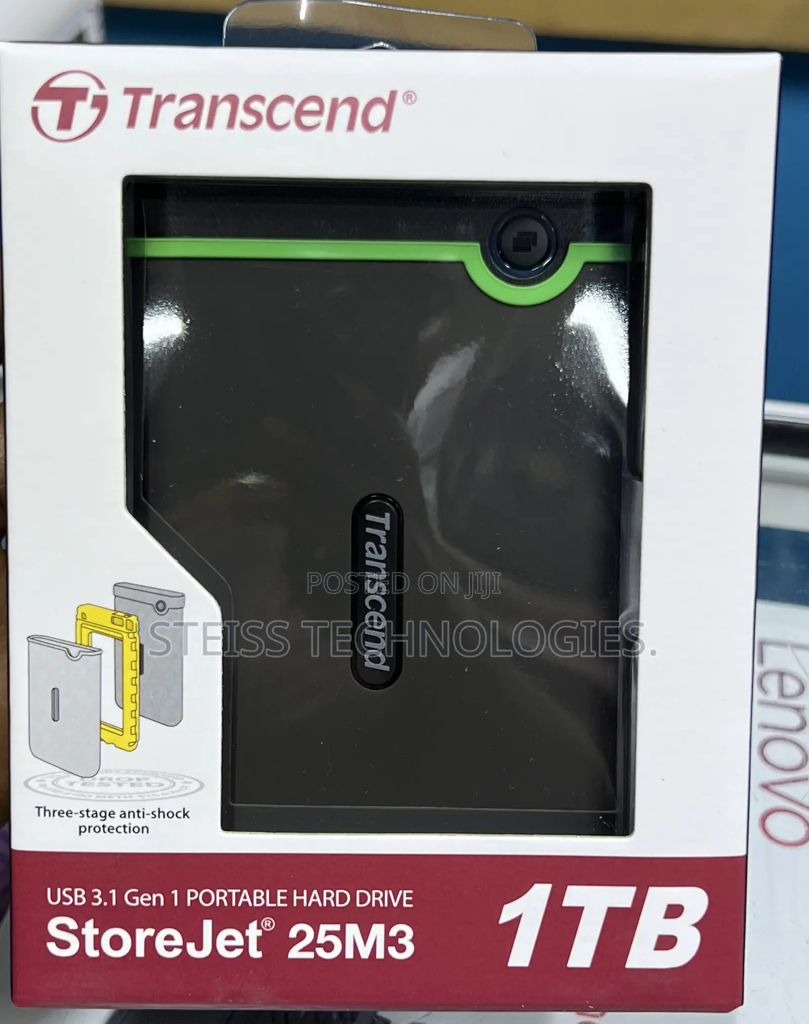 1tb Transcend Harddisk.