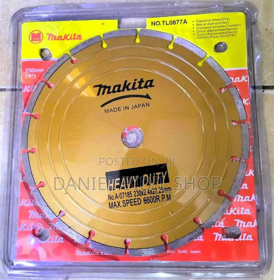 9 Inch Makita Diamond Disk