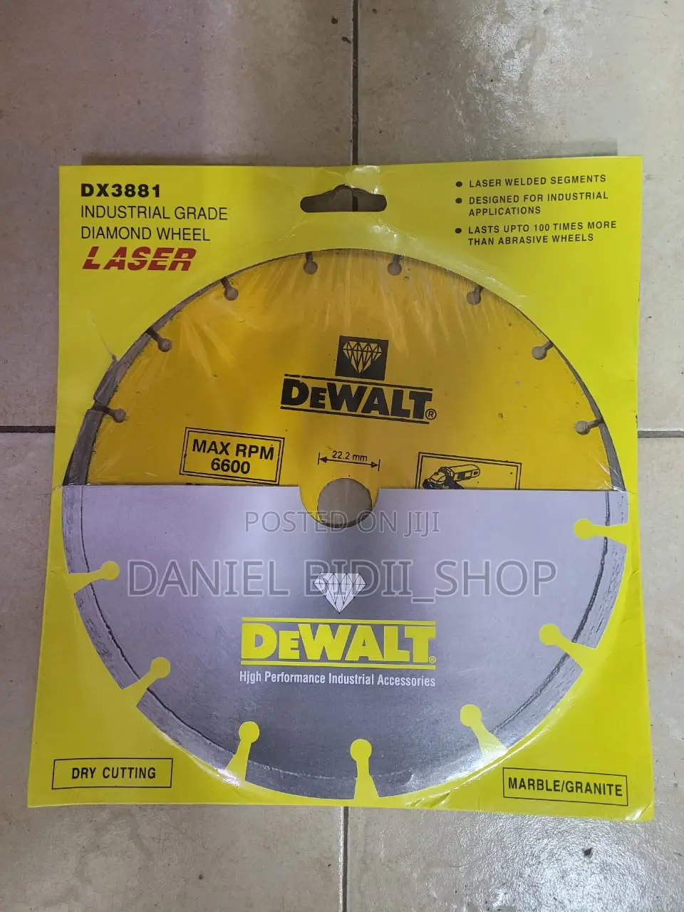 9 Inch Dewalt Diamond Disk