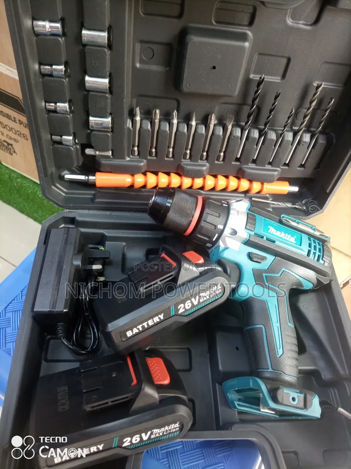 Strong 26v Makita Cordless Drill/Rechargeable Drill