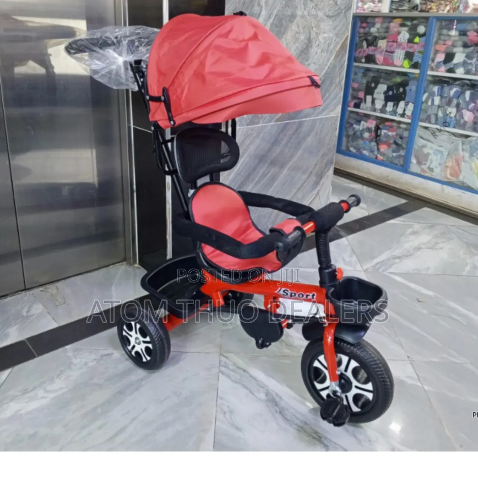 Push Tricycle With Canopy