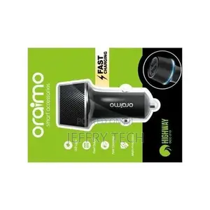 Oraimo Car Charger Dual USB OCC-21D - BLACK.
