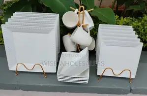 New Designs Square Dinner Set in Stock
24 PCS * 