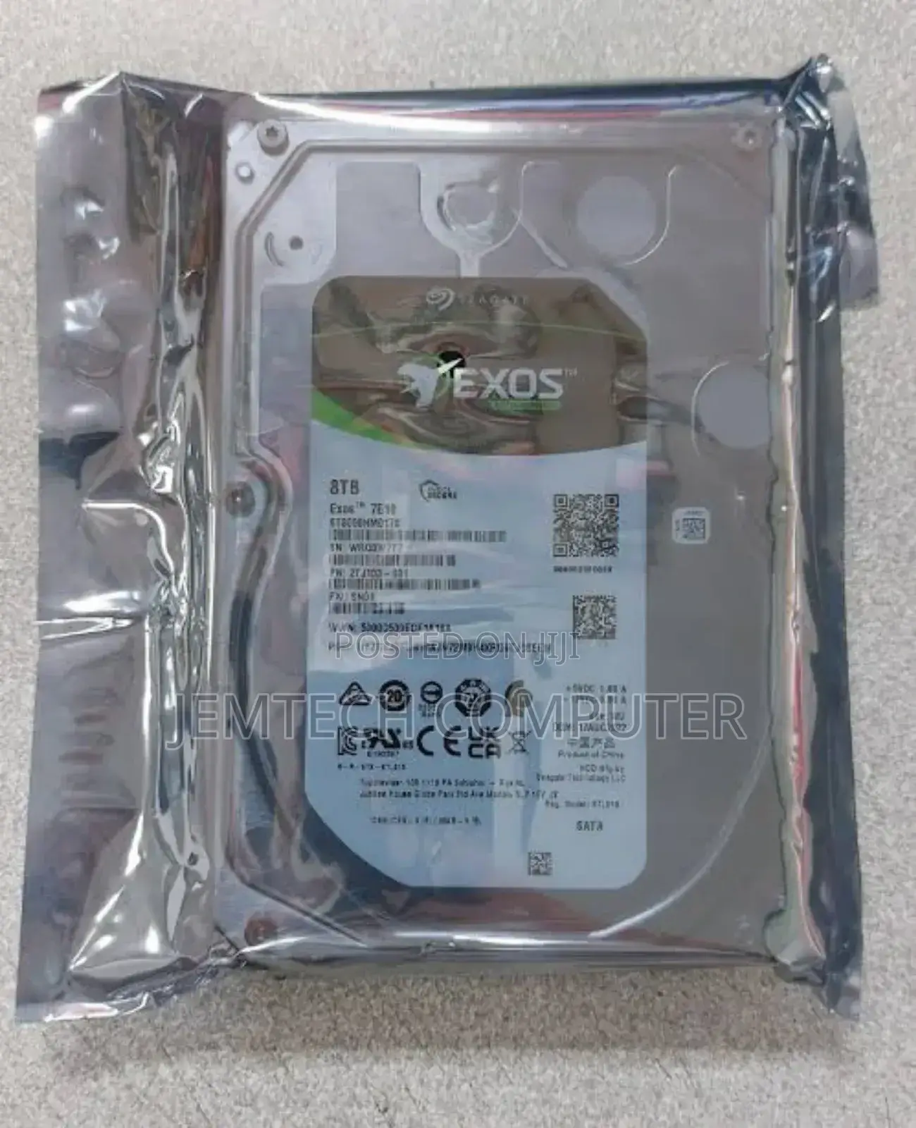 Seagate Exos 7E10 Enterprise Hard Drive 8TB^