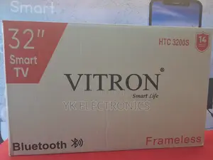 Vitron 32 Inch Frameless Smart Android Tv 3200s