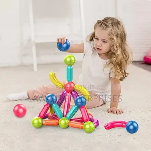 42pcs Magnetic Construction Blocks