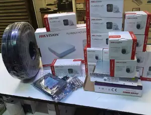 4 Channel DVR CCTV Camera Full KIT 1080P HD Set