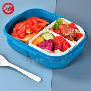 Rectangular Lunch Box With Water Bottle