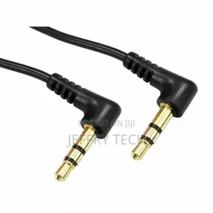 Right Angle 3.5mm Jack Audio Cable 90 Degree Stereo AUX Lead