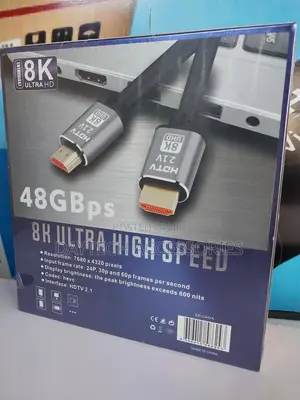 20m Hdmi 2.1 Cable, 48gbps Ultra Hd Lead High-Speed Cord