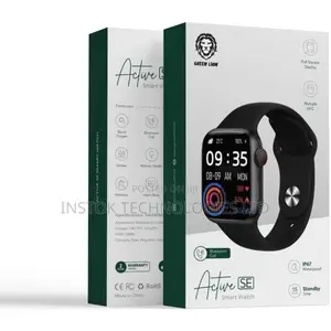 Green Lion Active SE Smart Watch - Black