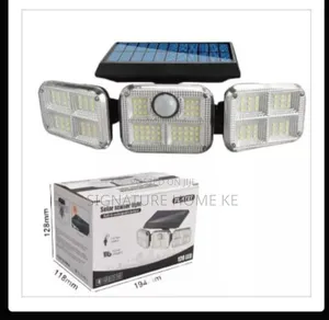 3 Head Solar Light With Motion Sensor