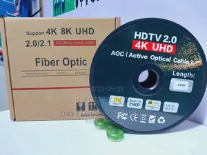 HDMI 50M Fiber Optic 4K60 HDMI 2.0 Active Optical Cable