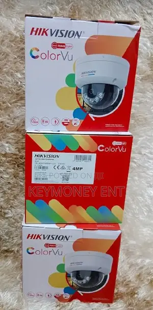 4MP Hikvision Network Color VU IP Camera With Audio