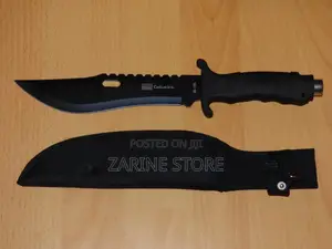 Durable Sharp Ak-105 Knife With Rubber Handle