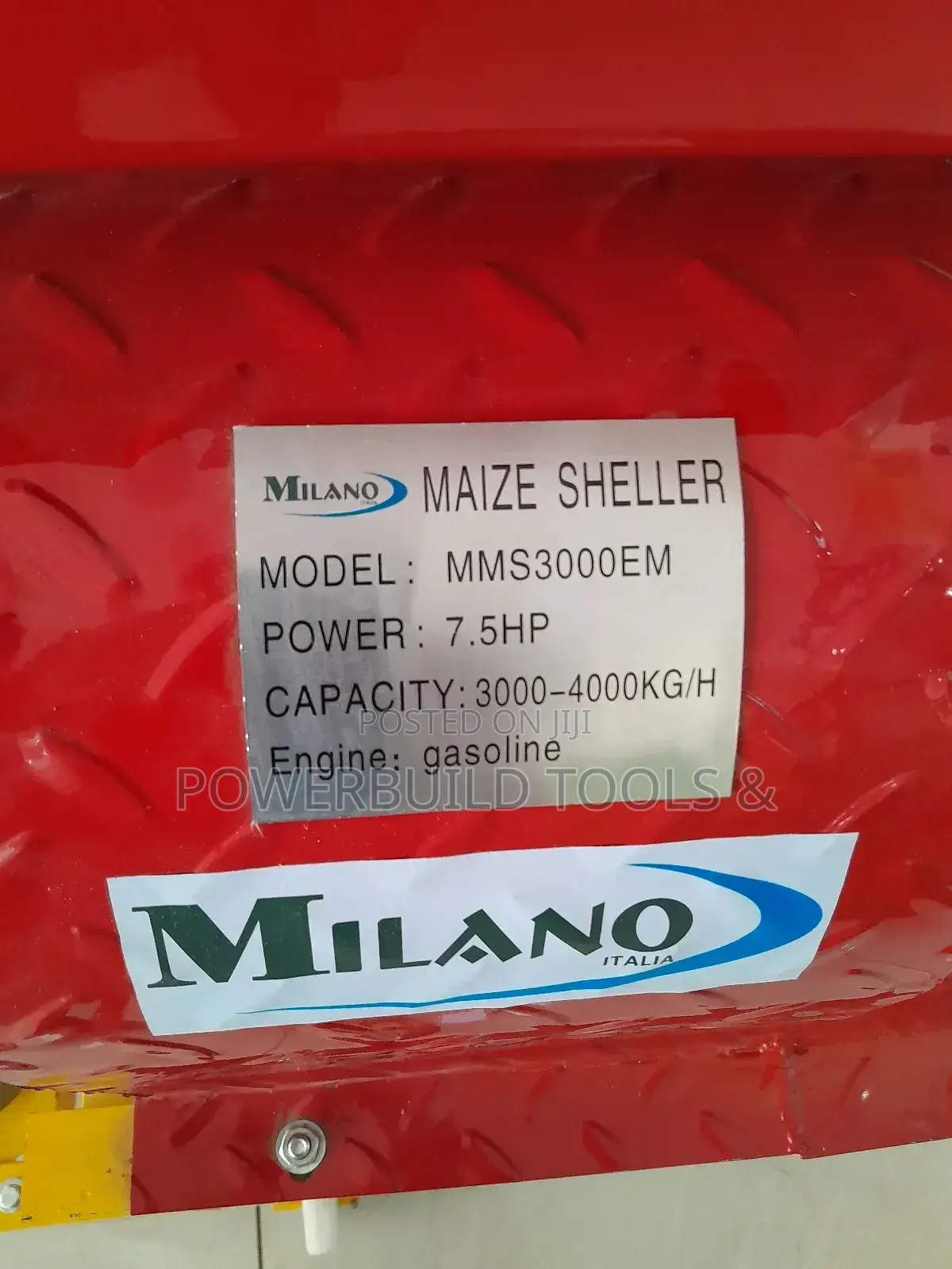 Imported Maize Sheller Powered by 7.5hp Engine