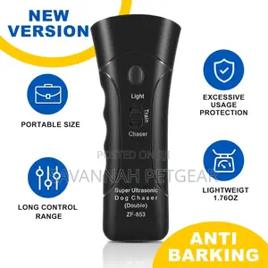 Anti Barking Device Ultrasonic Dog Bark Deterrent LED Sensor