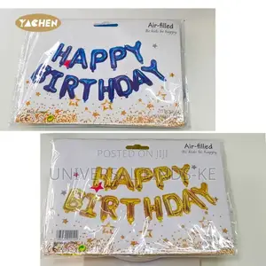 Happy Birthday Aluminium Foil