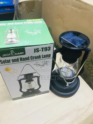 Solar Rechargeable Lamp
