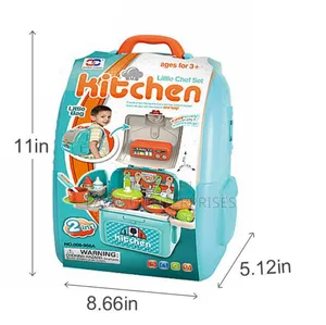 2 in 1 Kitchen Pretend Play Backpack