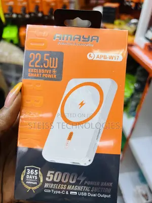 Amaya Wireless Magnetic Powerbank.